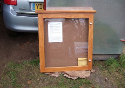 Holemoor Noticeboard Replacement