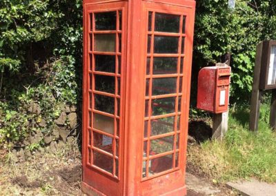 Priestacott Telephone Box Before
